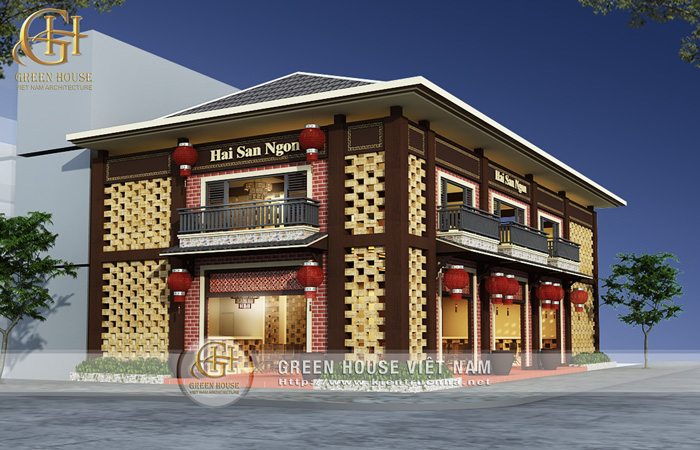Thiết kế nhà hàng hải sản ngon tại Bắc Giang