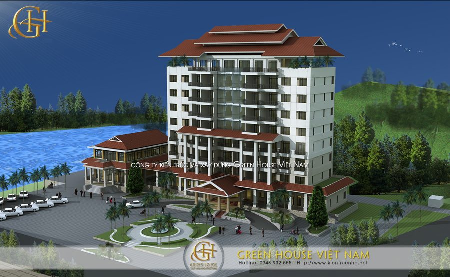 Thiết kế khách sạn, nhà nghỉ dưỡng tại Hồ Núi Cốc, Thái Nguyên