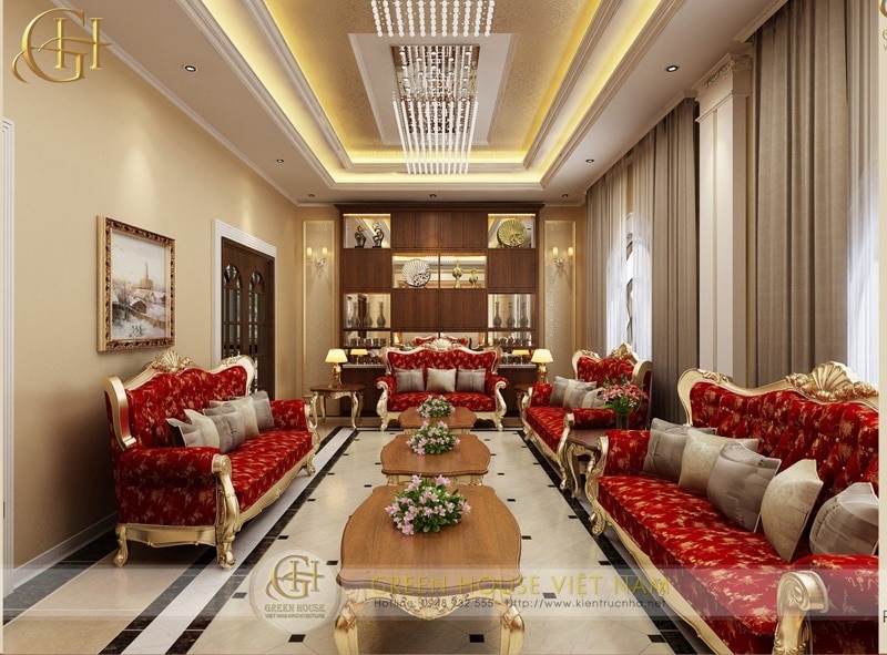 Thiết kế nội thất tân cổ điển - Golf Club Bắc Giang