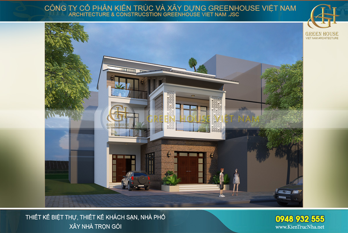 40 mẫu thiết kế nhà ống 3 tầng đẹp, hiện đại nhất năm 2020 tại GreenHouse Việt Nam