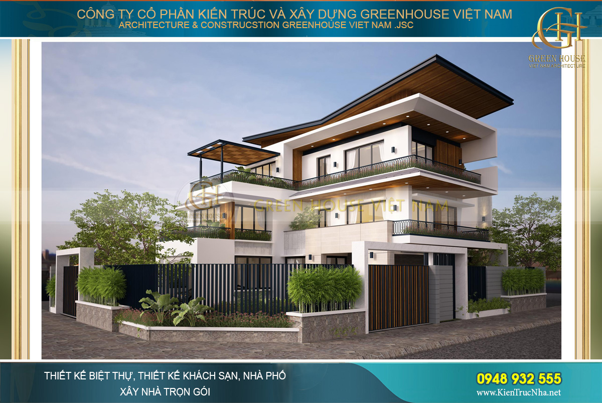 Green House Việt Nam báo giá xây nhà trọn gói tại Hà Nội cạnh tranh