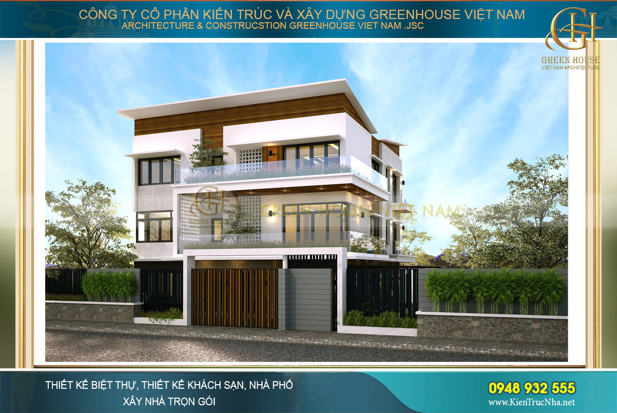 Dự án cải tạo biệt thự hiện đại 3 tầng tại Gamuda – Hà Nội